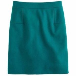 J. Crew postage stamp mini in jade green (2)